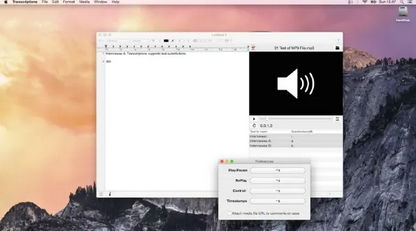 Transcriptions Mac截图