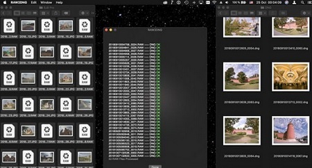 RAW2DNG Mac截图