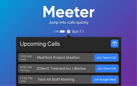 Meeter Mac截图