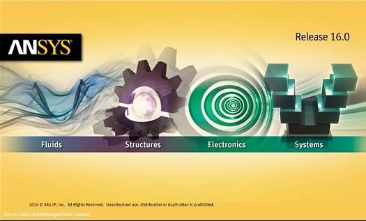 ansys16.0截图