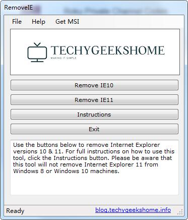 ie11卸载截图