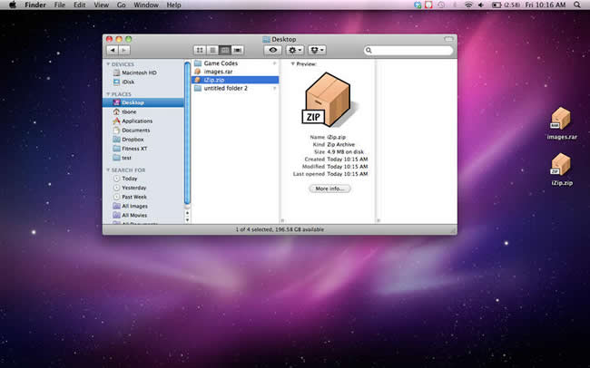 izip for Mac截图