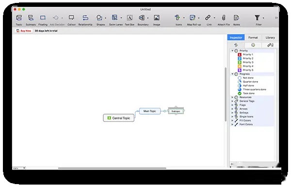 Mindjet MindManager MAC截图