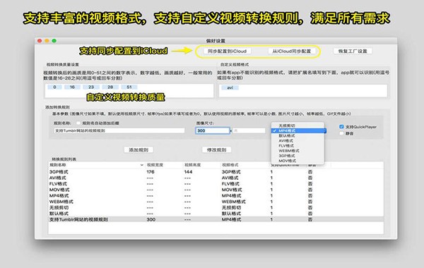 闪电视频剪切Mac截图