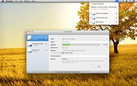 iramdisk Mac截图