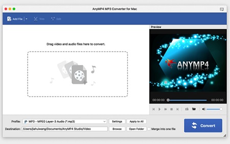 AnyMP4 MP3 Converter Mac截图