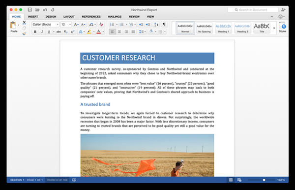 Office 2016 Mac截图
