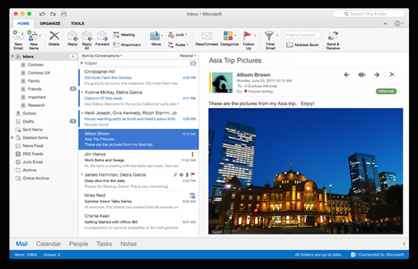 Office 2016 Mac截图
