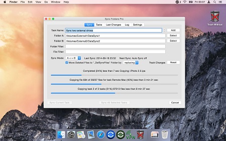 Sync Folders Pro Mac截图