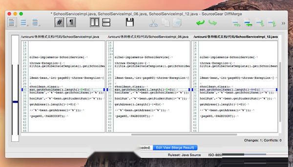DiffMerge Mac截图