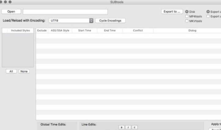 SUBtools Mac截图