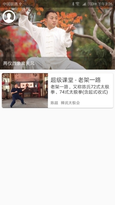 陈氏太极拳教学电脑版截图