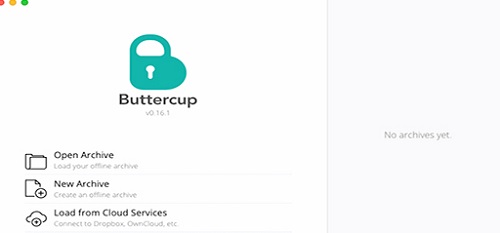 Buttercup mac截图