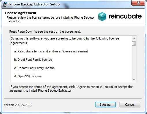 备份提取软件(Reincubate iPhone Backup Extractor)截图