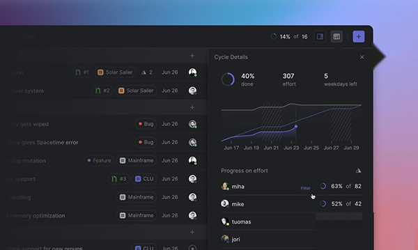 Linear for Mac截图
