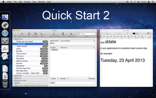aText for Mac截图