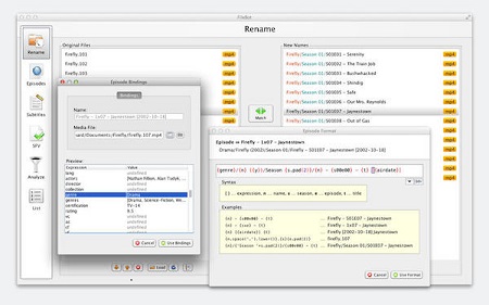 FileBot Mac截图