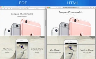 PDF2HTML Mac截图