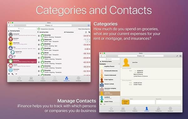 iFinance Mac截图