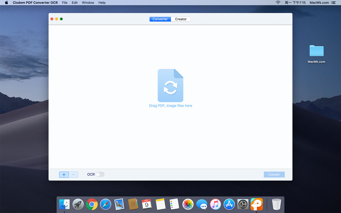 Cisdem PDF Converter OCR Mac截图