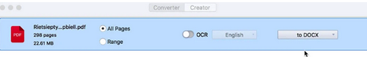 Cisdem PDF Converter OCR Mac截图