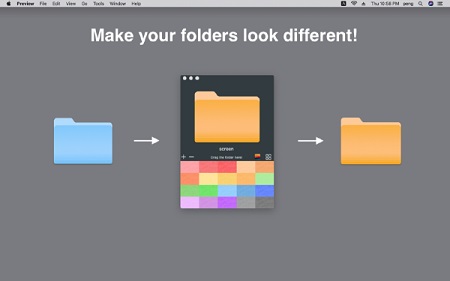 Color Folder Mac截图