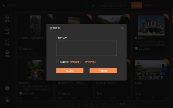 小龙云盘截图