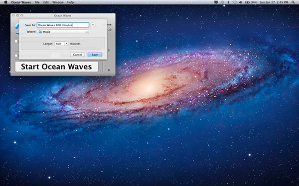 Ocean Waves Mac截图