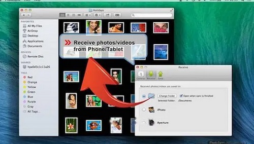PhotoSync Mac截图