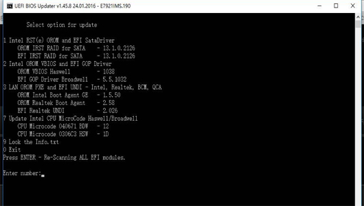 UEFI BIOS Updater截图