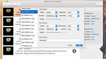VideoConverter Mac截图