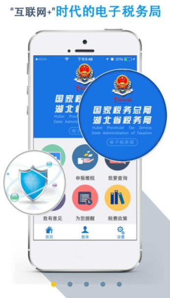 湖北税务截图