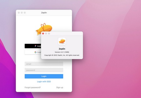 Zeplin Mac截图