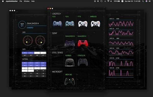 Joystick Monitor Mac截图