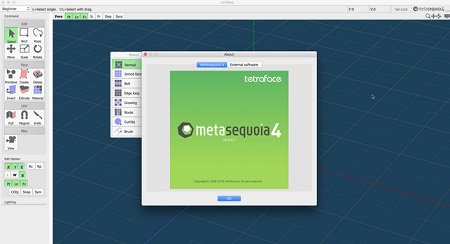 Metasequoia 4 Mac截图