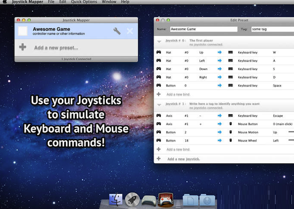Joystick Mapper for Mac截图