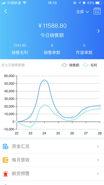速订货进销存截图