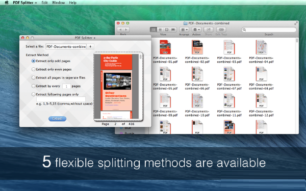 PDF Splitter Mac截图