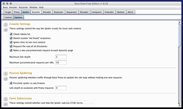 Burp Suite mac截图
