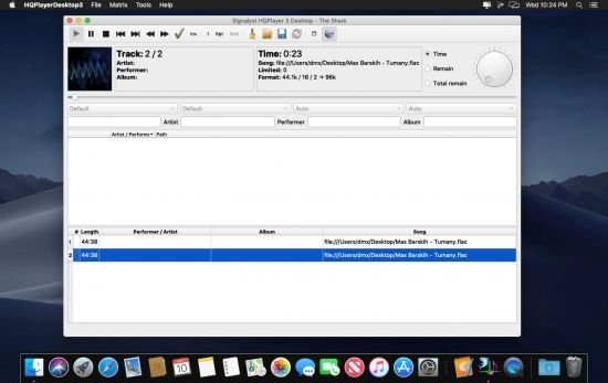 HqPlayer MAC截图