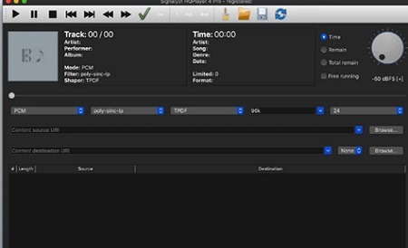 HqPlayer MAC截图