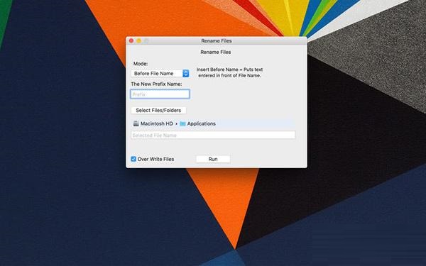 File Renamer for Mac截图