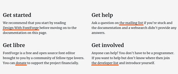 FontForge Mac截图