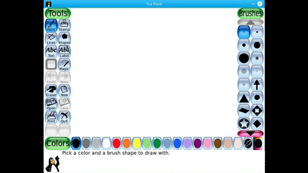 Tux Paint Mac截图