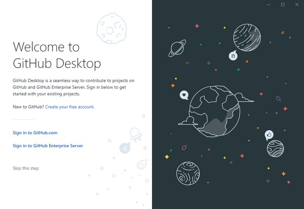 GitHub Desktop截图