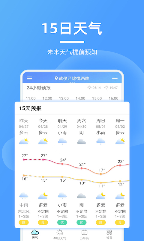 精美天气预报 精美天气预报截图