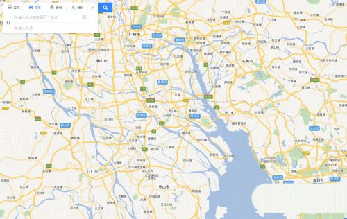 百度地图截图
