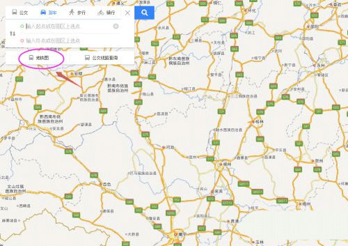 百度地图截图