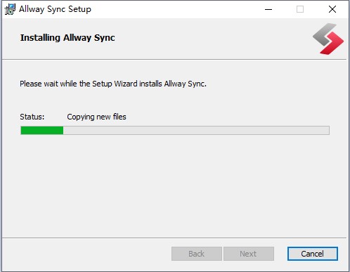 Allway sync截图