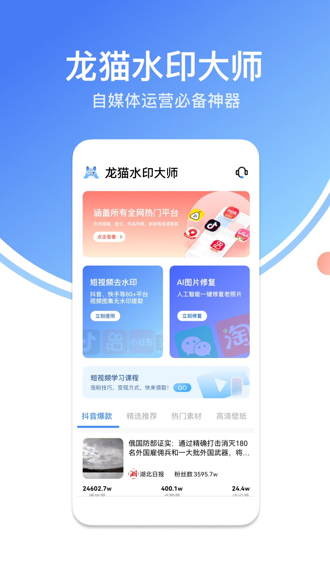 龙猫水印大师 龙猫水印大师截图